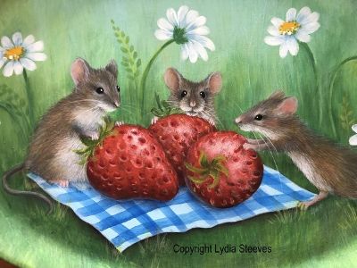 Itsy's Strawberry Social Acrylic e-Packet